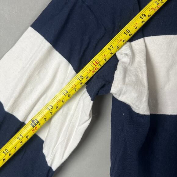 Madewell Blue & White Striped Flare Sleeved Top Size S - Picture 7 of 7